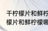 干柠檬片和鲜柠檬哪个更好一些 干柠檬片和鲜柠檬哪个比较好