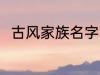 古风家族名字 古风雅致的家族名字