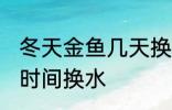 冬天金鱼几天换一次水 冬天金鱼多长时间换水